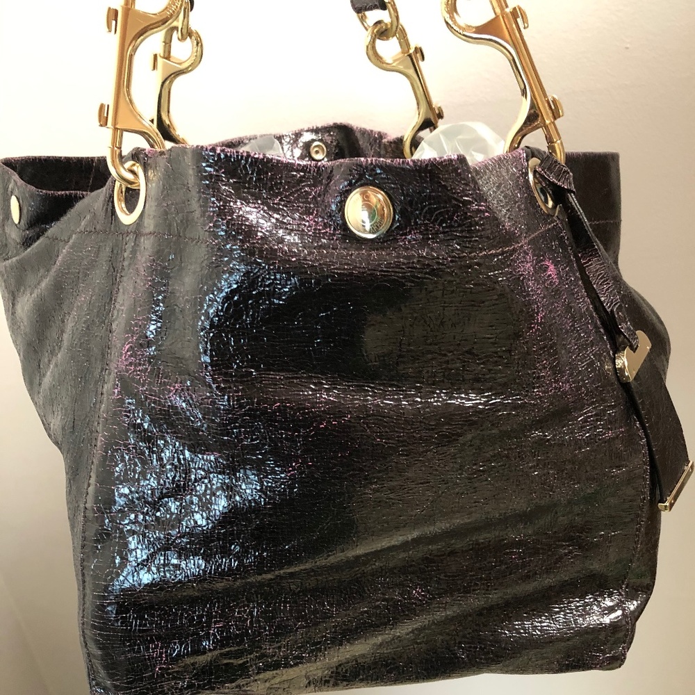 SOLD Authentic JIMMY CHOO Patent Leather Lola